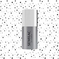 Semilac T20 Top No Wipe do lakierów hybrydowych Black Sprinkles 7m