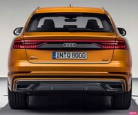 Audi Q8 - Listwa CHROM Chromowana na klapę