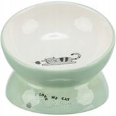 MISKA Ceramiczna PODWYŻSZONA dla Kota Wodę Karmę TRIXIE 0,15l/13cm