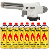 PALNIK GAZOWY KARTUSZ CERAMICZNY LUTLAMPA + 8x GAZ