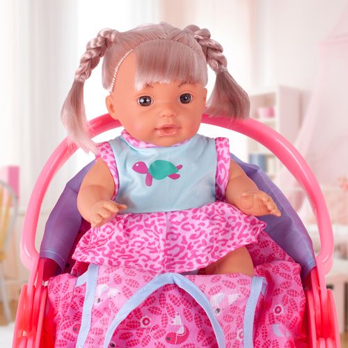 Interaktywna Lalka w Nosidełku na Arena.pl