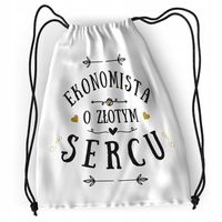 Plecak Sportowy Szkolny Ekonomisty Worek Torba Z Nadrukiem Ze Zdjęciem