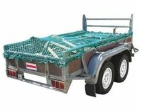 SIATKA BAGAŻOWA PRZYCZEPE 2,2X1,5M ZIELONA ELASTYCZNA