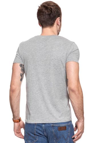 WRANGLER CREW TEE MID GREY MEL W7C51FK37 M na Arena.pl