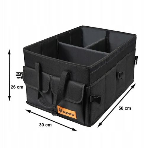 Organizer torba do bagażnika samochodu auta kufer, duży, samochodowy, mocny na Arena.pl