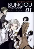 Manga Bezpańscy Literaci - akcja supernatural - Bungou Stray Dogs Tom 1
