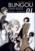 Manga Bezpańscy Literaci - akcja supernatural - Bungou Stray Dogs Tom 1