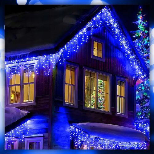 SOPLE LAMPKI CHOINKOWE ŚWIATEŁKA 300 LED 15,2M GRUBY KABEL FLASH ZEWNĘTRZNE na Arena.pl