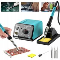 STACJA LUTOWNICZA 200-480°C 75W KUAIQU ESD Safe z Kalibracją