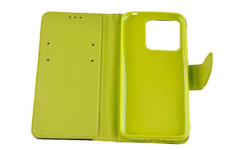 Etui portfel Fancy Case do Xiaomi Redmi 10A niebieski zdjęcie 4