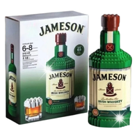 KLOCKI 3D DLA DOROSŁYCH JAMESON IRISH WHISKEY BUTELKA ZESTAW DO ZŁOŻENIA