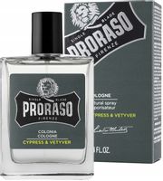 Proraso Cologne woda kolońska Cypress Vetyver 100 .