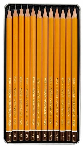 KOH-I-NOOR Zestaw ołówków do szkicowania ołówek 8B-2H 12 szt dla artystów na Arena.pl