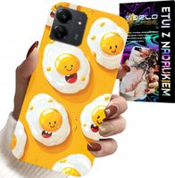 ETUI DO XIAOMI POCO C65 - SŁODKIE UŚMIECHNIĘTE JAJKA CASE + FOLIA