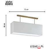 Żyrandol kuchenny KORFU na Arena.pl