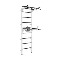 drabinka gimnastyczna Strike biało-czarny