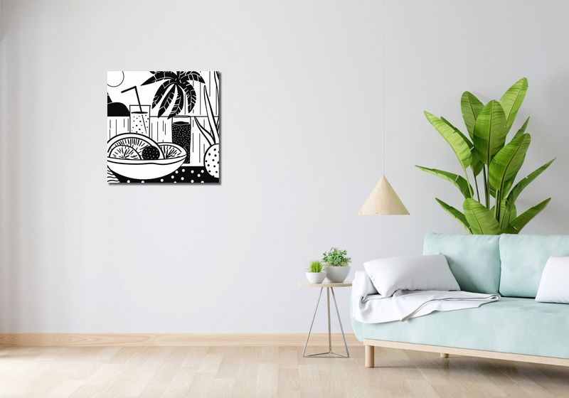 Obraz 60x60cm Tropikalna Przegrycha zdjęcie 2