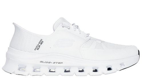 Buty męskie SKECHERS Slip-ins: Glide-Step Pro (232930-WHT) 41.5 na Arena.pl