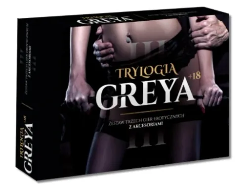 GRA PLANSZOWA EROTYCZNA SEX GREY ZESTAW 3 GIER na Arena.pl