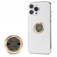 2 x METALOWY UCHWYT PIERŚCIEŃ GUESS 4G BRĄZOWY DO TELEFONU SMARTFONA