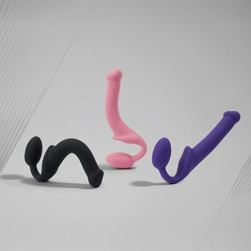 semi-realistic bendable strap-on pink - m na Arena.pl