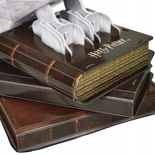 HARRY POTTER PUZZLE 3D FIGURKA MODEL HEDWIGA SOWA DO ZŁOŻENIA 4D BUILD na Arena.pl