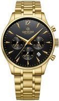 Zegarek Męski Giewont Chronograph Sapphire Złoto Czarny GW6310-B4