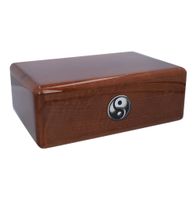 Urna Yin Yang na ludzkie prochy Symbol równowagi i harmonii Japońska urna