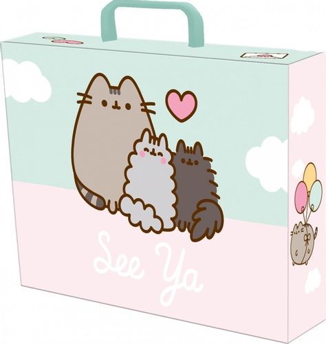 Teczka z rączką A4 St. Majewski pusheen na Arena.pl