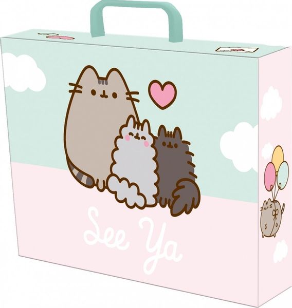 Teczka z rączką A4 St. Majewski pusheen zdjęcie 3