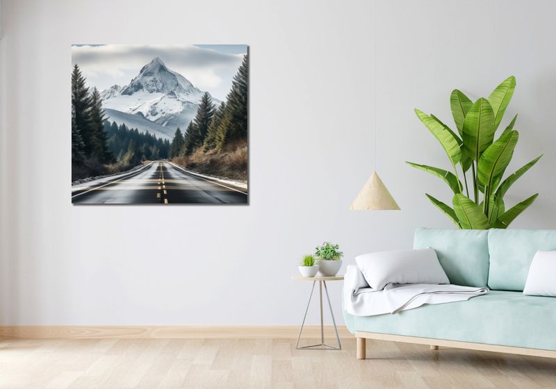 Obraz 100x90cm Odważna Podróż zdjęcie 2