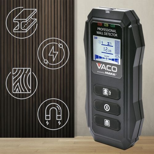 WYKRYWACZ PRZEWODÓW Detektor napięcia METALI Drewna PROFILI Rur KABLI na Arena.pl