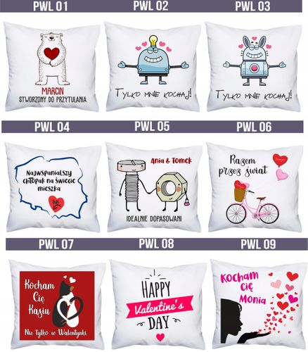 FOTO PODUSZKA WALENTYNKI 2019 dla ukochanego HIT na Arena.pl