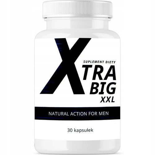 XTRABIG XXL MOCNA EREKCJA SILNA POTENCJA WIĘKSZY WZWÓD WYTRYSK 30 CAPS na Arena.pl