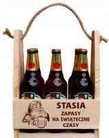 PREZENT NA MIKOŁAJA POD CHOINKĘ SKRZYNKA NA PIWO