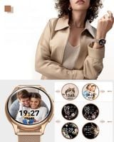 ZEGAREK DAMSKI SMARTWATCH AMOLED EKG POMIAR CUKRU CIŚNIENIE TEMPERATURA