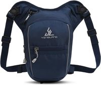 Wielofunkcyjna Torba Sportowa Saszetka na Nogę Granatowa Bieganie Rower