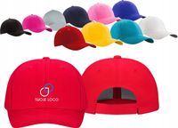 Dziecięca Czapka 6 panelowaTWÓJ HAFT LOGO NAPIS firmowa reklamowa 5 szt