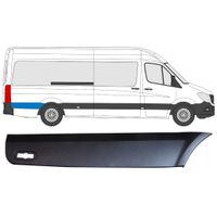Listwa błotnika Prawa Długa za kołem tył Mercedes Sprinter 906 2006-2017