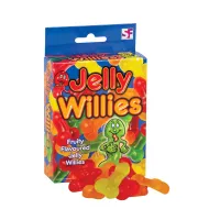 jelly willies kolorowe żelki owocowe 150g - wesołe kształty