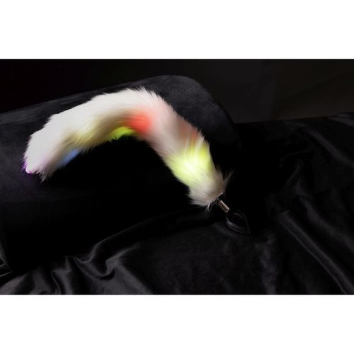 Light-up Fox Tail with Metal Butt Plug na Arena.pl