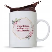 Kubek Prezent Dla Teściowej Najlepszego Prezent Z Nadrukiem Ze Zdjęciem