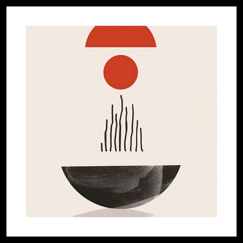 Plakat 30x30cm Półokrągła Forma na Arena.pl