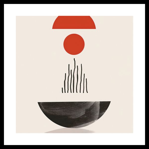 Plakat 30x30cm Półokrągła Forma zdjęcie 3