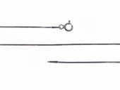 Srebrny łańcuszek linka o przekroju ośmiokątnym 55 cm srebro 925 FL011