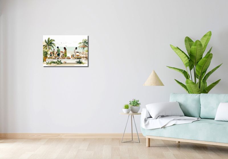 Obraz 60x40cm Tropikalna Woń Wakacji zdjęcie 2