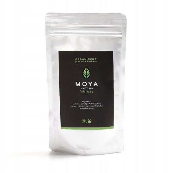 Moya Matcha Codzienna japońska zielona herbata sproszkowana BIO 100g zdjęcie 1