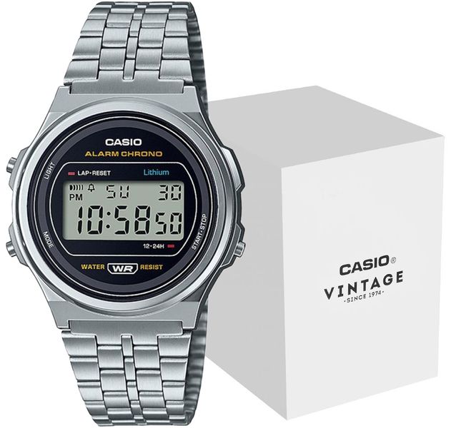 zegarek damski casio a171we-1aef + box zdjęcie 1