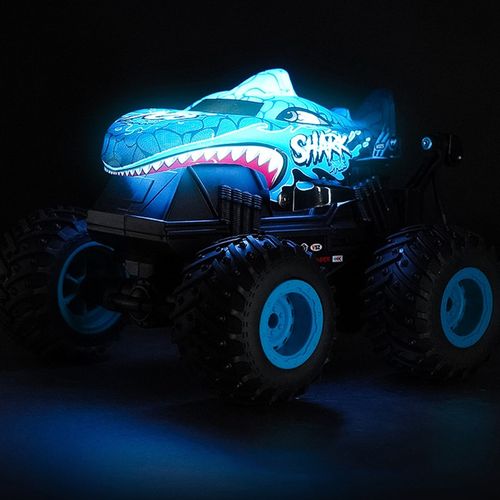 ZDALNIE STEROWANE AUTO REKIN MONSTER TRUCK RC Z MUZYKĄ LED 2.4GHZ OBRÓT 360 na Arena.pl