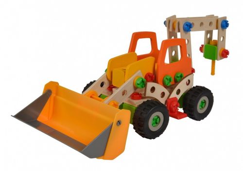Klocki konstrukcyjne Constructor Koparka, 140 elementów na Arena.pl